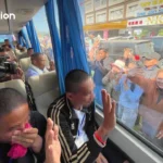 新年晨光映白霜 英塔那邦山现冬日奇观