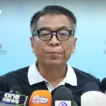 巴育党高层Sihasak与Suphajee投票呼吁选民积极参与