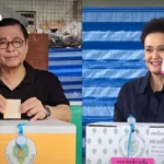 泰国选民踊跃提前投票 阿披实称这是积极信号