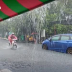 强对流天气致那空拉差西玛高速路断电 电力杆倒塌300余米